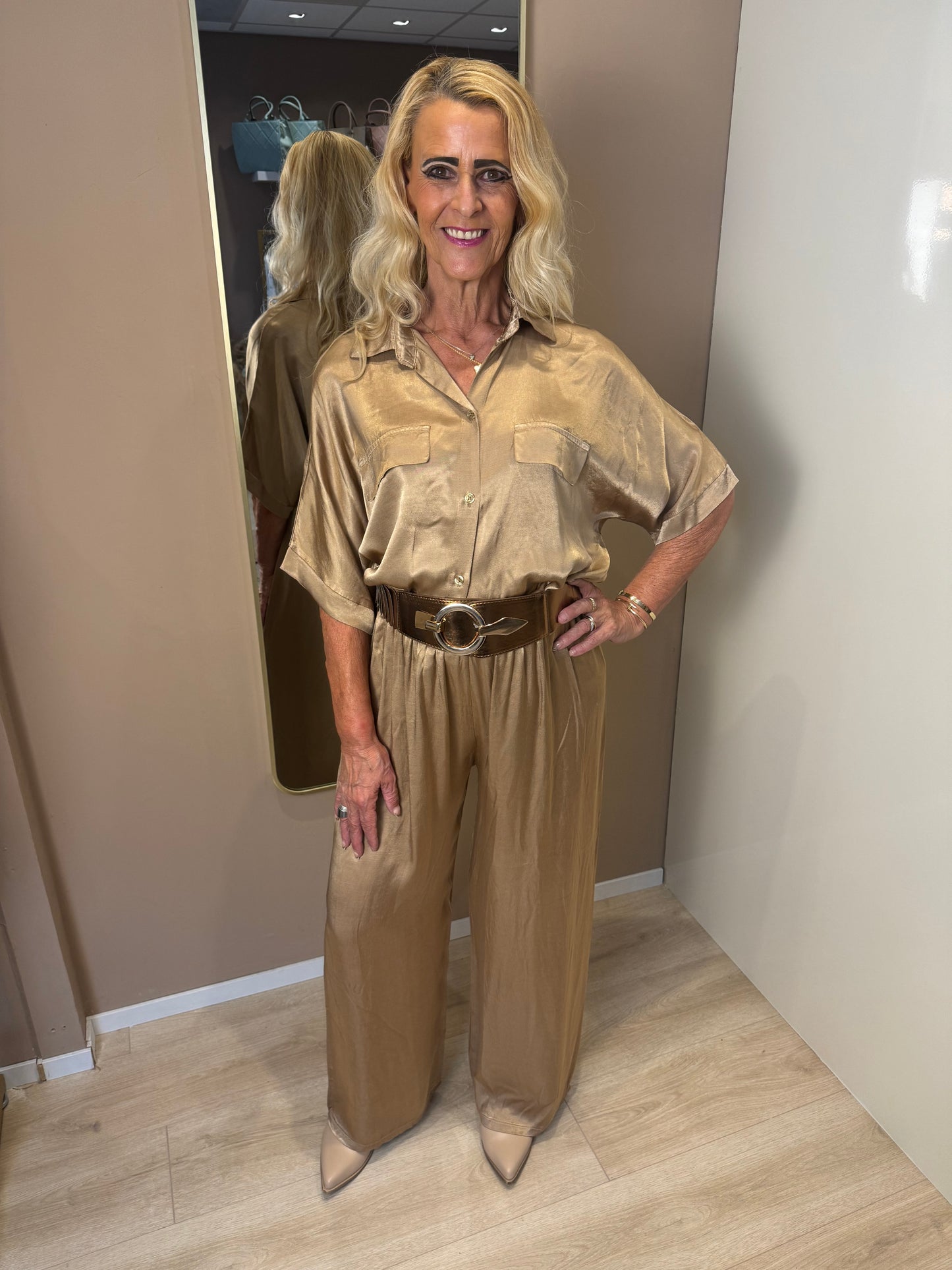 Blouse Seven - Goud