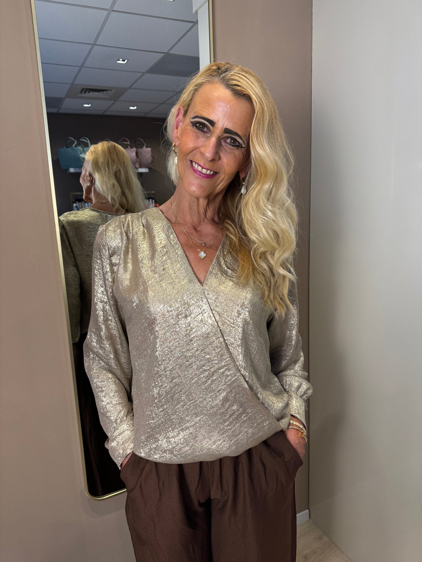 Blouse Julia - Goud