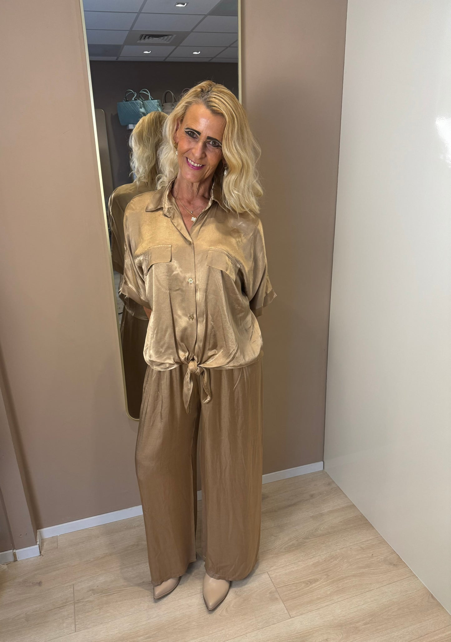 Blouse Seven - Goud