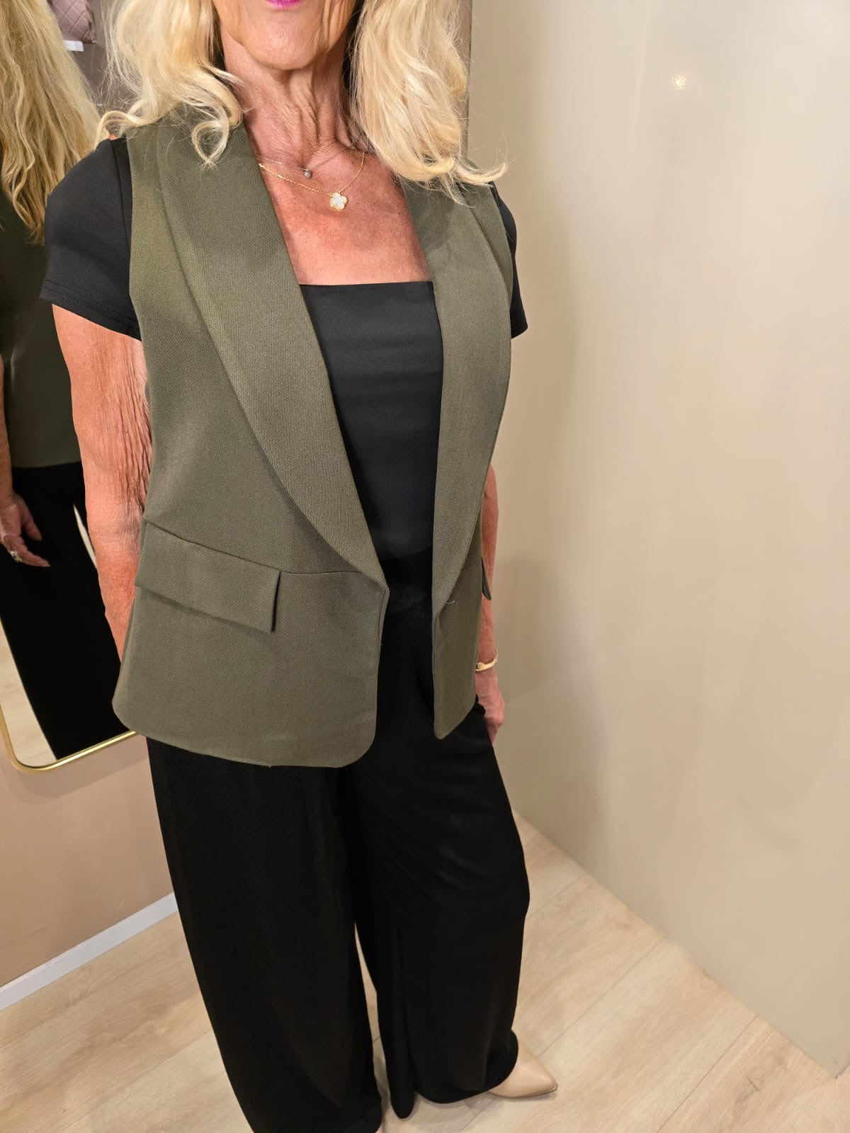Gilet Mia - Khaki